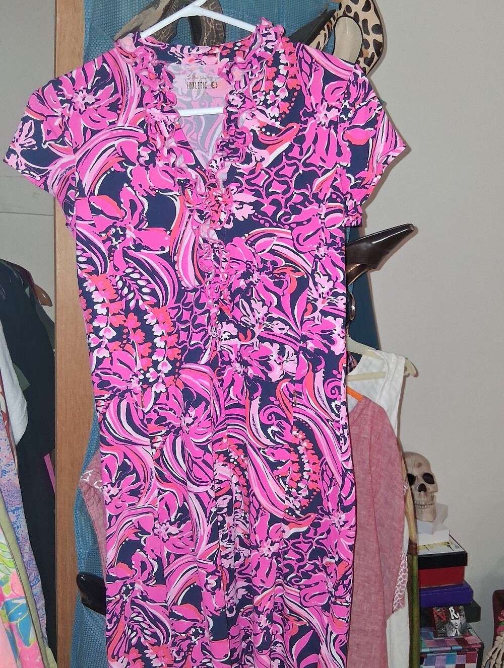 Lilly Pulitzer Aleece Low Tide Fins and Feathers